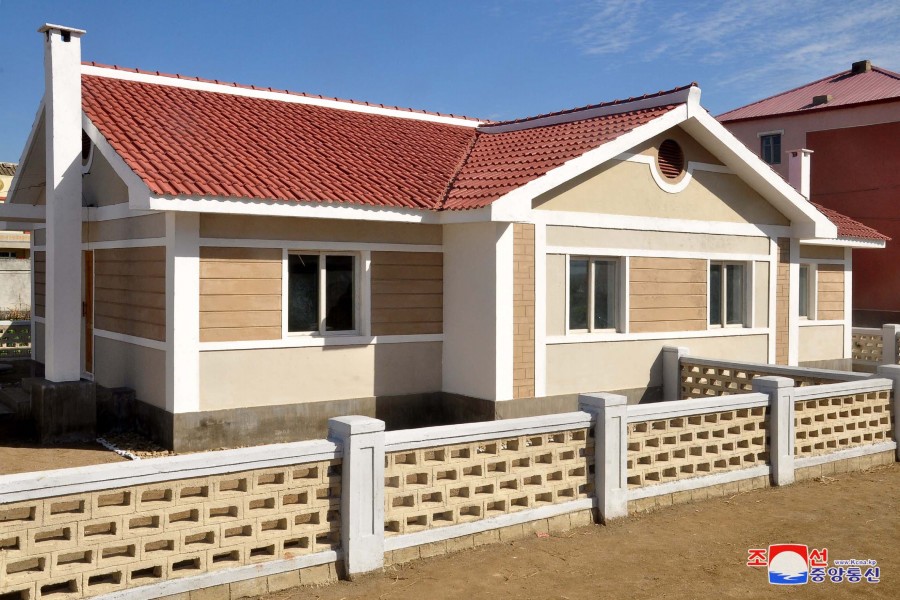 6-서부지구 피해지역들에서의 새집들이경사